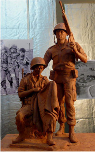 Tuong dai chien si Viet-My ,Arlington, Texas